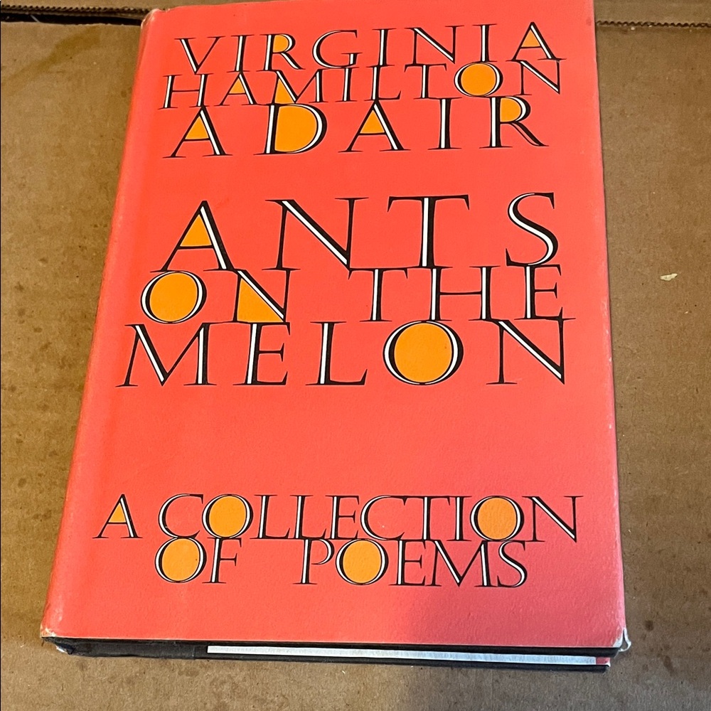 Orange Poetry Book by Virginia Hamilton Adair
